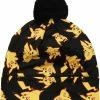 Bioworld Beanies Pikachu Pattern Black Pom Beanie