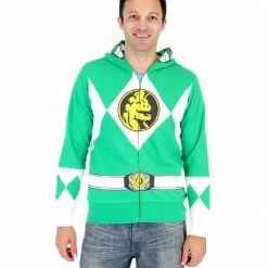 Mighty Fine Power Rangers Green Ranger Hoodie