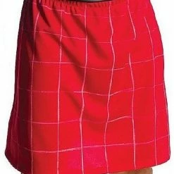 Costume Agent Red Wrestling Kilt Skirt Reality / Sports / Other