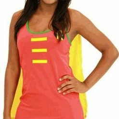 Bioworld Robin Tank Dress With Detachable Cape Dresses / Leggings