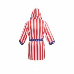 Robe Factory Apollo Boxing American Flag Robe