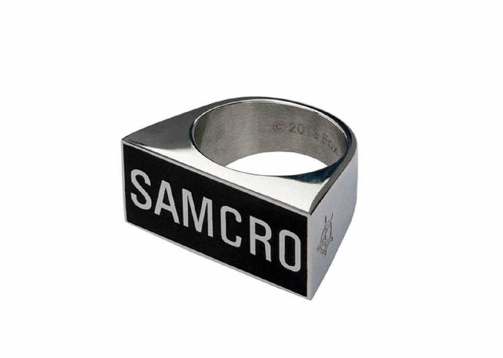 Body Vibe Accessories / Footwear SOA SAMCRO Stainless Steel Ring 3 Body Vibe Accessories / Footwear SOA SAMCRO Stainless Steel Ring