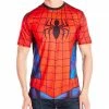 Mad Engine Men's Shirts Spider-Man Performance Athletic Sublimated T-Shirt 1 Mad Engine Men's Shirts Spider-Man Performance Athletic Sublimated T-Shirt