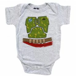 Mighty Fine I Am Boba Fett Infant Costume Baby Romper Kids / Infants