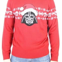 Mighty Fine Darth Vader Santa Hat Ugly Christmas Sweater