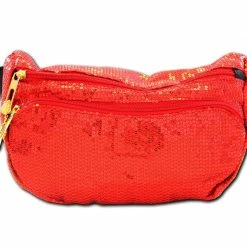 Costume Agent Accessories / Footwear Sun Drop Citrus Soda Red Sequin Waist Bag