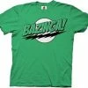 Ripple Junction The Big Bang Theory Bazinga! Green Or Blue T-shirt
