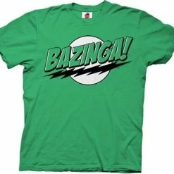 Ripple Junction The Big Bang Theory Bazinga! Green Or Blue T-shirt