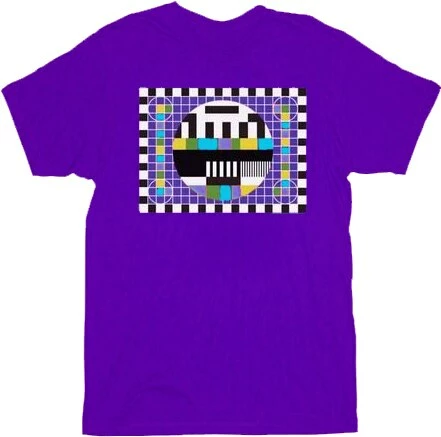 Life Clothing Shirts / Tops Sheldon Checkered Test Pattern T-shirt 4 Life Clothing Shirts / Tops Sheldon Checkered Test Pattern T-shirt