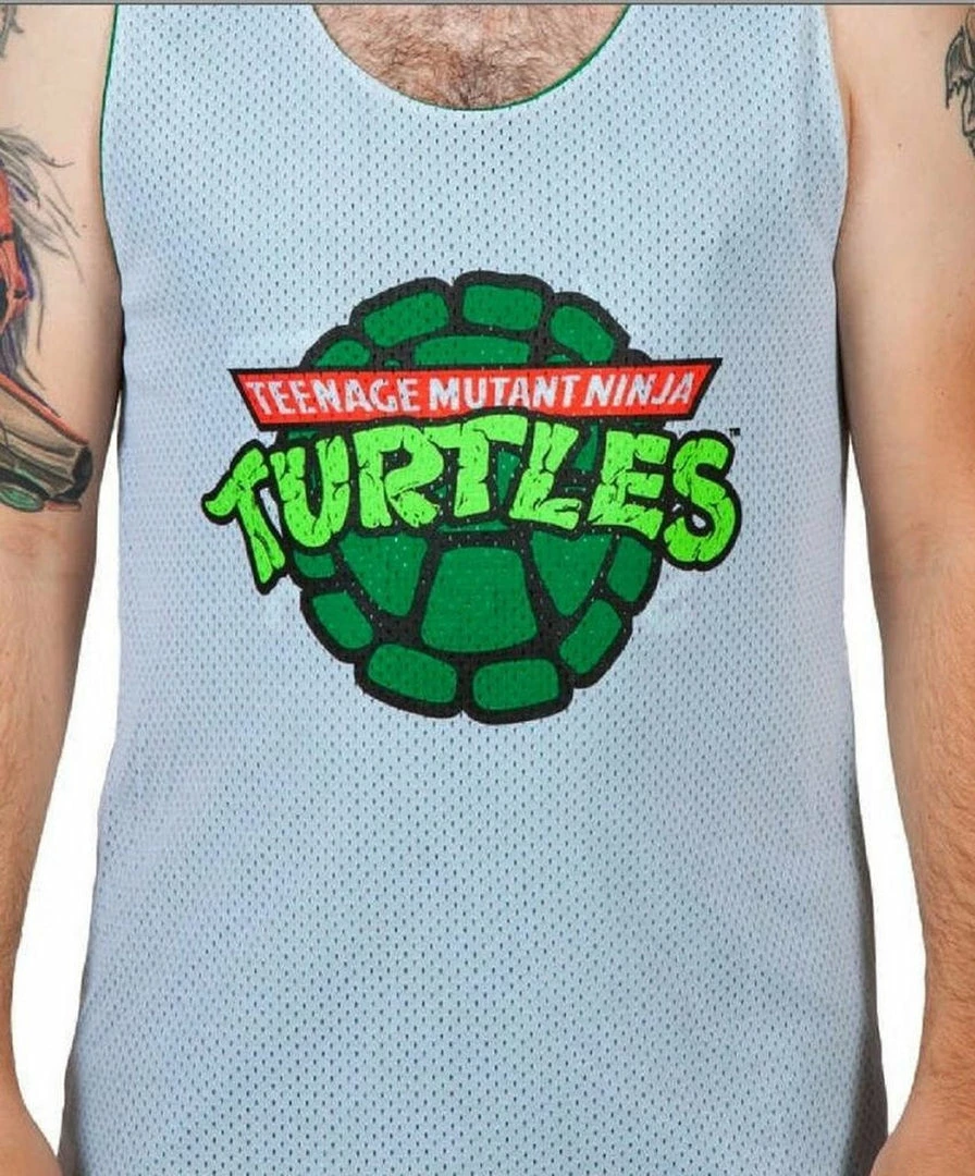 Mighty Fine TMNT Reversible Mesh Tank Top Tank Tops 4 Mighty Fine TMNT Reversible Mesh Tank Top Tank Tops