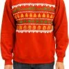 Costume Agent Gingerbread Marijuana Ugly Sweatshirt