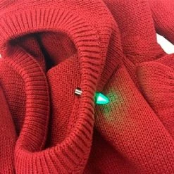 Costume Agent Light-Up LED Ugly Christmas Sweater Ornaments