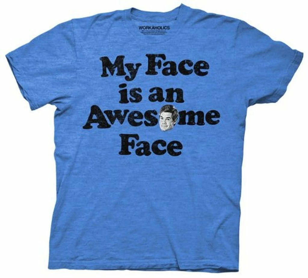 Ripple Junction Workaholics Adam My Face Is An Awesome Face T-Shirt Shirts / Tops 3 Ripple Junction Workaholics Adam My Face Is An Awesome Face T-Shirt Shirts / Tops