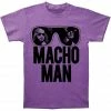 American Classics WWE Old School Macho Man PURPLE Glasses T-Shirt