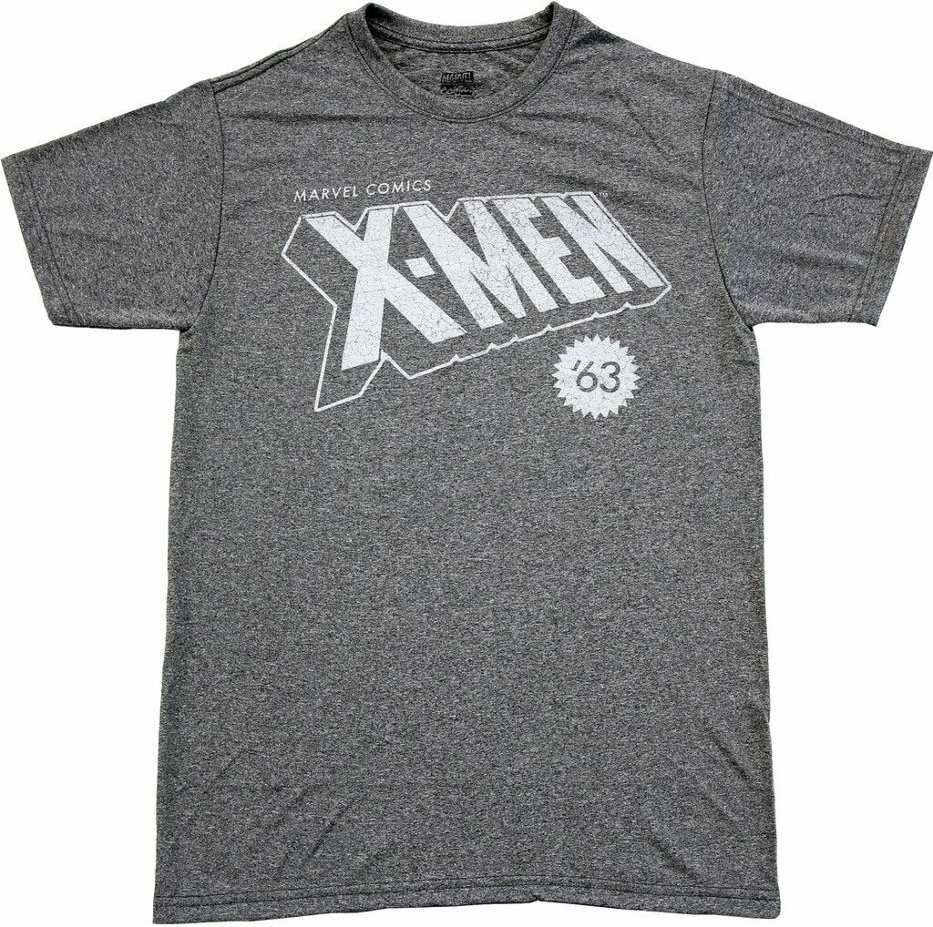 Mighty Fine Shirts / Tops X-Men Logo 63 Men's T-Shirt 3 Mighty Fine Shirts / Tops X-Men Logo 63 Men's T-Shirt